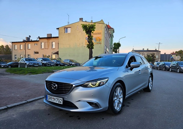 Mazda 6 cena 45900 przebieg: 205000, rok produkcji 2017 z Wągrowiec małe 211